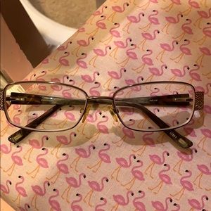 Women’s glasses gold tone